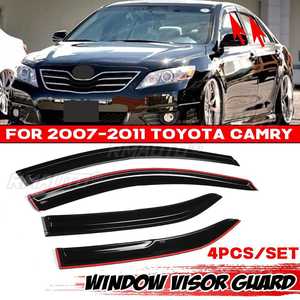 High Quality Car Door <b>Window</b> Visor Guard <b>Vent</b> <b>Window</b> Visor <b>Vent</b> Sun Rain Guard for Toyota for Camry 2007-2020 Awnings Shelters - Product Image 1