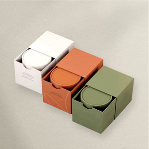 Tùy chỉnh in cảm ứng mềm kết thúc nghệ thuật kết cấu Giấy gấp mỹ phẩm chăm sóc da nước hoa bán lẻ lá dập nổi Bao bì hộp - Product Image 3