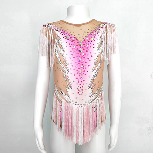 Robe de patinage <span class=keywords><strong>artistique</strong></span> pour filles, Costumes de compétition, justaucorps de gymnastique rythmique <span class=keywords><strong>artistique</strong></span>, vêtements de performance pour femmes - Product Image 2