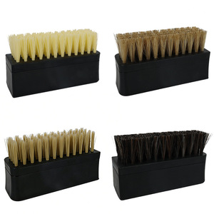 Yinste <b>Small</b> Square Shoe Brush Horse Hair Leather Cleaning Polishing Household Shoe Care <b>Tool</b> - Product Image 5