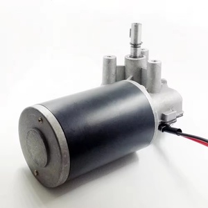 120w Quiet DC <b>Worm</b> Motor 59mm 63mm 76mm Stable Speed Heavy Duty Motor - Product Image 4