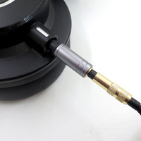 Headphone adaptor Jack 3.5mm, konverter steker untuk ATH-M70X M40X M50X M60X