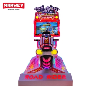 Marwey-Machine de jeu d'arcade de moto à pièces pour enfants, accessoire de simulation avec écran, nouveauté Highway Knight, <span class=keywords><strong>bon</strong></span> <span class=keywords><strong>marché</strong></span>, à vendre - Product Image 2