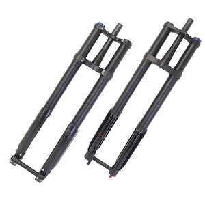 <span class=keywords><strong>Fourche</strong></span> <span class=keywords><strong>VTT</strong></span> à double couronne/inversée <span class=keywords><strong>DH</strong></span> 29er, <span class=keywords><strong>fourche</strong></span> <span class=keywords><strong>VTT</strong></span> à suspension pneumatique conique/droite avec verrouillage et contrôle d'amortissement - Product Image 3