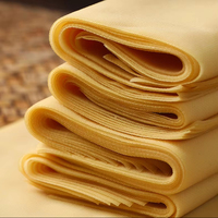 Feuilles de tofu végétal à base de soja Qingzhen Factory 1kg pour restaurants, traiteurs, soupes et vente au détail, peau de tofu lyophilisée