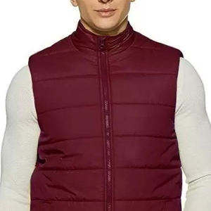 Dernière tendance de la mode, veste matelassée pour homme sur mesure, avec col montant et logo sur le devant, style streetwear, vêtements d'extérieur - Product Image 6
