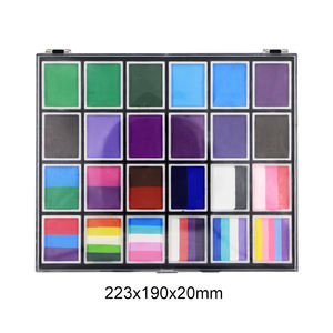 Kit de peinture pour le visage de gâteau au néon activé par l'eau UV <span class=keywords><strong>Hydra</strong></span> Liner Private Label logo personnalisé - Product Image 1