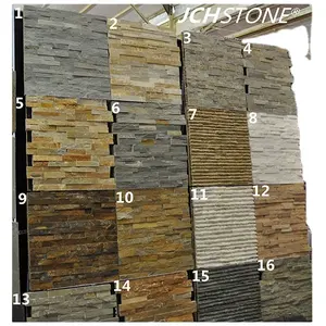 High quality cheap price natural slate cultured stone for wall decoration