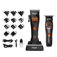 Recortadora de Barba Eléctrica Profesional de Alta Gama con Cuchillas de Acero Inoxidable con Recubrimiento DLC de 4000 mAh, Levitación Magnética y Pantalla LED