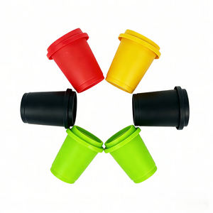 Capsules de café probiotique lyophilisées |   Gobelets individuels en plastique PP de qualité alimentaire multicolores pour le café froid - Product Image 6