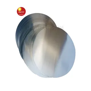 Folha circular de alumínio para fazer panelas e frigideiras/disco de alumínio para panelas