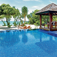 UV-beständige Mosaik-PVC-Schwimmbadfolie für Aufstellpools