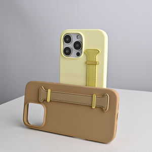 Offre Spéciale étui de téléphone en silicone souple liquide à la mode avec dragonne pour <span class=keywords><strong>iPhone</strong></span> 14 16 17 Pro Max - Product Image 4