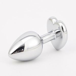 Juego de Juguetes Sexuales Anales de Metal en Forma de Corazón con Cristal, para Masaje Vaginal y <span class=keywords><strong>Anal</strong></span>, para <span class=keywords><strong>Mujeres</strong></span> - Product Image 5
