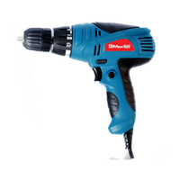 Perceuse à colonne Maxtol de haute qualité, acier, 10 mm, bois, 25 mm, perceuse électrique portable pour usage domestique
