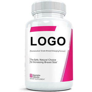 Capsules d'augmentation et d'amélioration mammaire OEM pour femmes, 100% fruit de palmier nain pur, 60 capsules - Product Image 1