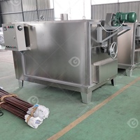 Tambour/noix de citrouille Cacao Graine électrique Tambour à gaz de châtaigne de haute qualité Rôtissoire rotative Machine à rôtir pour noix