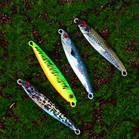 Tolure nouveau 20g 30g 3D imprimé plomb pêche gabarit simulé Shore Casting Technique pour pêche en mer jigging métal leurre appât