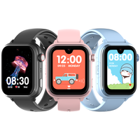 Reloj Inteligente para Niños con Tarjeta SIM 4G, Rastreador GPS Android, Resistente al Agua IP67, Videollamadas, SOS, Monitor de Sueño con IA, Silicona