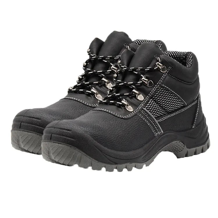 Eti Safety Toe Cap Construction Work Safety Boots Composite Steel Custom Men Leather Unisex OEM Customized Safety Shoes