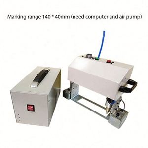 130*30mm Portable Vehicle Chassis Number Engraving Machine Dot Peen Marking Machine Pneumatic Metal Handheld for Car Number Vin - Product Image 5
