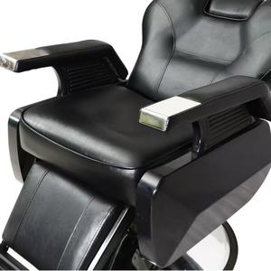 Chaise de coiffure et de beauté de luxe légère, chaise de coiffure réglable spécifique au salon de coiffure, mobilier en cuir à vendre - Product Image 4