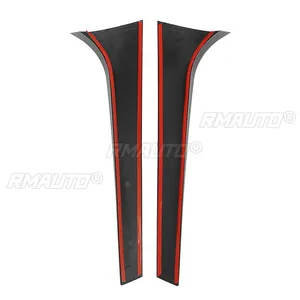 Pair Auto Rear Window Side Spoiler <b>Wing</b> Canard Splitter Auto Replacement Parts for Skoda Kodiaq Car <b>Black</b> Spoilers & <b>Wings</b> - Product Image 6