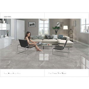 Azulejos de Porcelana Esmaltada Digitalmente de 1200x1200 mm, Diseño de Losa de Mármol Pulido Aramani Gold, Azulejos para Piso - Product Image 6