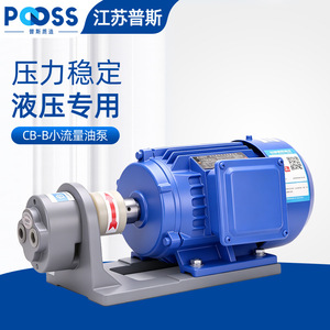 ปั๊มเกียร์ Puss CB-B 380V ปั๊มไฮดรอลิกแบบหมุนไฟฟ้าสำหรับระบบหมุนเวียนเครื่องจักรกล - Product Image 5