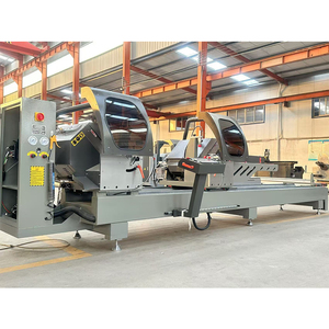 Sierra ingletadora automática de doble cabezal de 550 mm para corte de PVC/UPVC y aluminio, máquina de alta precisión con motor y rodamientos - Product Image 3