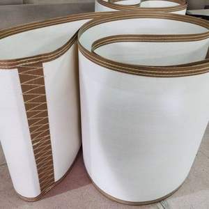 สายพานลำเลียงผ้าทำจากแก้ว PTFE แบบพรีเมียมความหนา0.55มม. สีขาวน้ำตาล - Product Image 3