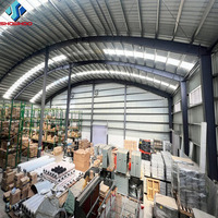 Edificio de Almacenamiento, Nave Industrial, Taller de Acero Ligero, Granero Metálico Prefabricado, Precio de Fábrica, Resistente a la Intemperie Q355