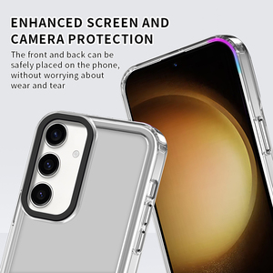 สําหรับOneplus Nord 2 Ace2 Ace3 11Rป้องกันฝาครอบโทรศัพท์คริสตัลใสอะคริลิคTPUกันกระแทกสําหรับSamsung Galaxy S24 - Product Image 3