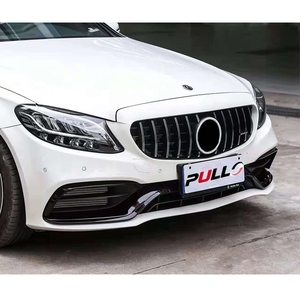 Paraurti AUTO griglie AUTO per Benz classe <span class=keywords><strong>C</strong></span> <span class=keywords><strong>W205</strong></span> cambia in stile C63 <span class=keywords><strong>AMG</strong></span> - Product Image 3