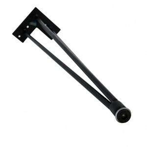 Pieds de table en fer et acier noirs, style épinglette, pour mobilier de restaurant, extérieur, hôpital, salle à manger, café, salon - Vente en gros à prix abordable - Product Image 2