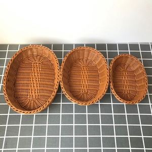 Panier à linge peu encombrant, panier à linge en tricot Moses, paniers à vêtements bon marché, boîte à pain transparente, en bois et en osier - Product Image 6