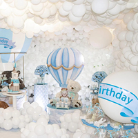 Pack de ballons en latex blanc de 12 pouces pour mariage, anniversaire, fête prénatale, fiançailles, anniversaire, fournitures de décoration, cadeaux