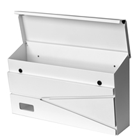 Boîte aux lettres murale en métal imperméable grande capacité MB090