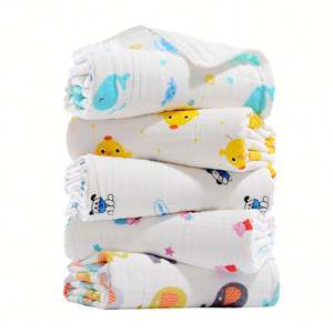 Vibrant Colors Option Newborn Comforter Cuddle Cloth <b>Soft</b> Muslin Cotton <b>Baby</b> Security <b>Blanket</b> - Product Image 3