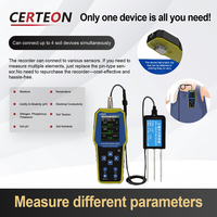 Analyseur de sol numérique 7 en 1 pour pH humidité EC NPK température testeur de sol portable