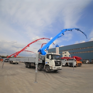 Camión de Maquinaria para Cemento JIUHE Faw Foton Chassis JH56-XR, Camión Bomba de Concreto de 56 m para Construcción Pesada - Product Image 3
