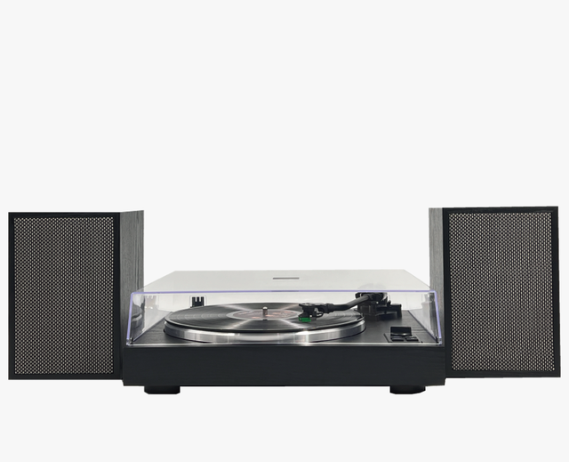 Factory Direct Sale Hi-Fi Professional Turntable Vinyl Record Player with Transparent Dust Cover