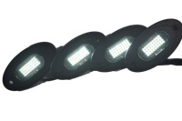 Kit d'éclairage LED 36 LED 12V blanc pur pour dessous de caisse de camion, VTT, UTV, buggy, bateau - Éclairage de tuning