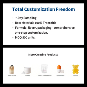 תוחלת החיים של קריאטין מונohydrate אימון קדם תוספי תזונה עבור שריר רווח כדי לשפר את המינון האופטימלי - Product Image 4