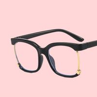 Montures de lunettes carrées unisexes tendance, anti-lumière bleue, de haute qualité, polyvalentes, pour la lecture