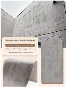 Revêtement mural extérieur flexible <span class=keywords><strong>en</strong></span> pierre écologique, texture naturelle, imperméable, pour la décoration des murs de maisons et villas <span class=keywords><strong>en</strong></span> extérieur - Product Image 5