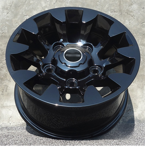 हॉट-सेलिंग नई 16-इंच कंपाउंड डिजाइन ब्लैक 5-होल एल्यूमीनियम मिश्र धातु यात्री कार पहिया pcd 5x165.1mm cb 114.3mm - Product Image 2