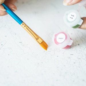 Mintura Tùy Chỉnh DIY Hiện Đại Ảnh In <span class=keywords><strong>Canvas</strong></span> Chân Dung 24/36 Màu Sắc Sơn Dầu Số Hình Ảnh Cho Gia Đình & Trẻ Em - Product Image 2