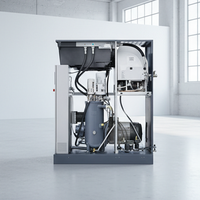 Compresseur d'air rotatif industriel série GA, 11 kW à 30 kW, économie d'énergie, 60 Hz, système d'air stationnaire pour la fabrication