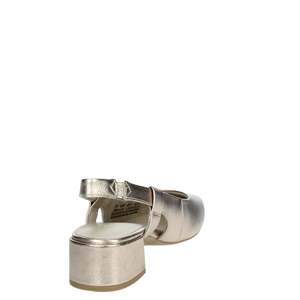 Sandali con tacco e cinturino posteriore da donna Marco Tozzi Platino 2-29505-42 - Product Image 3
